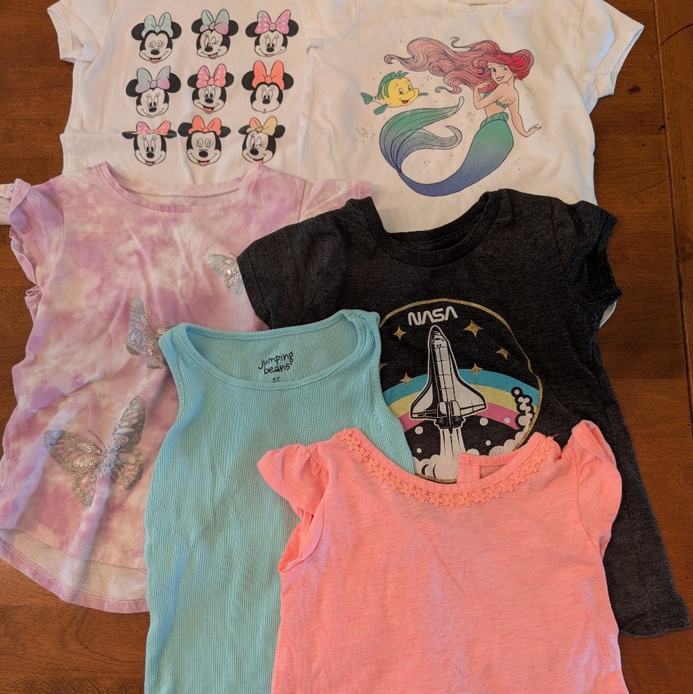 Girls Tees And Tank